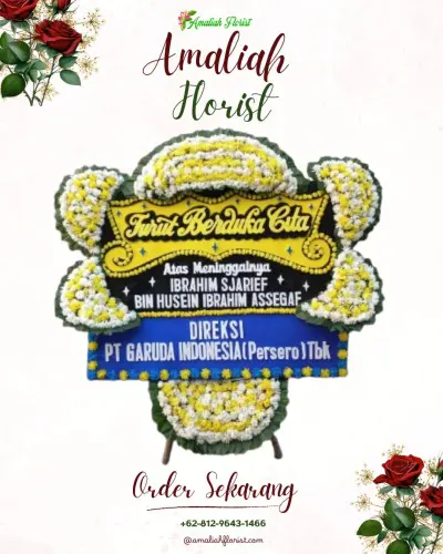 Papan Bunga Duka di Singkup